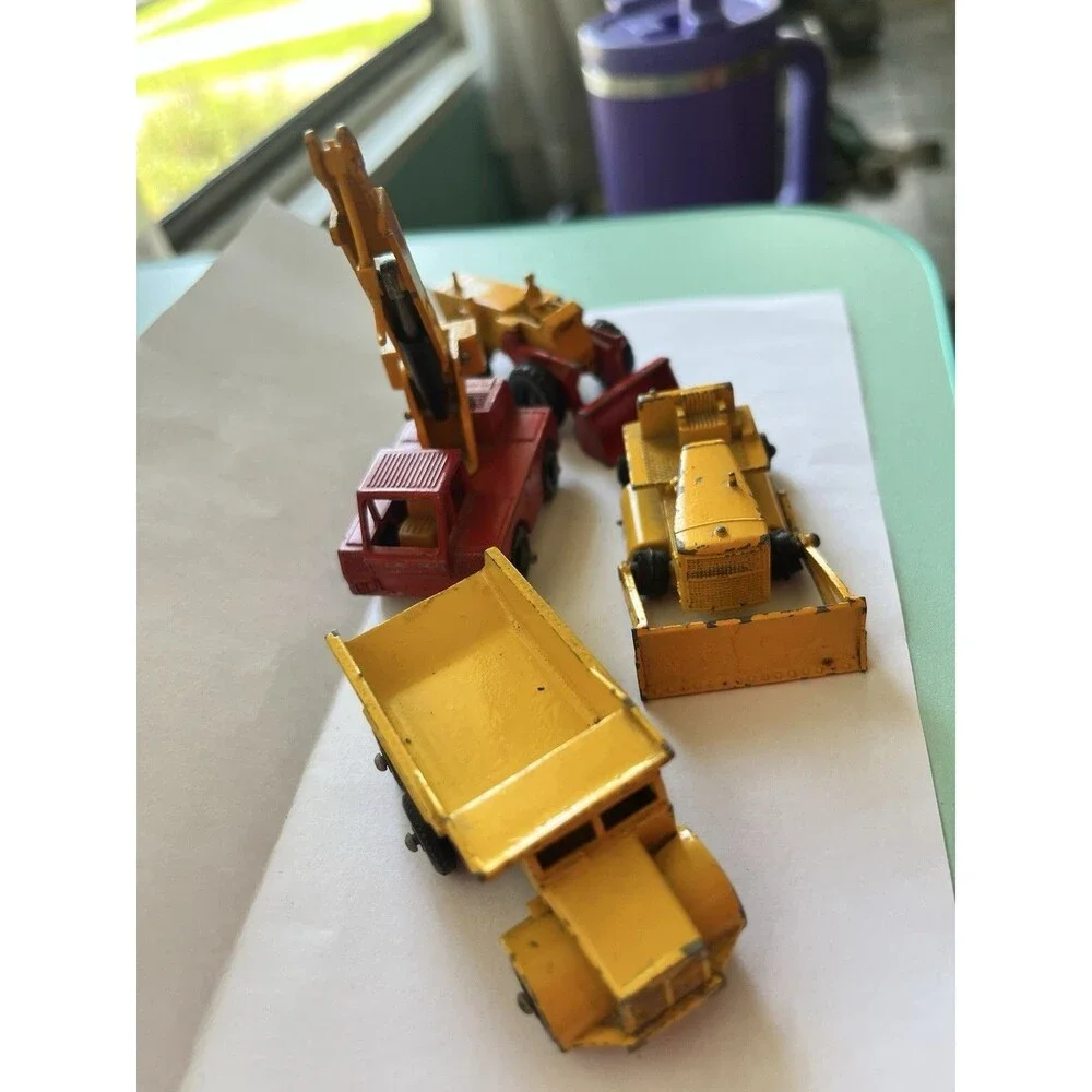 Lot Of 4 Vintage Matchbox Farm Equipment